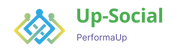 Logotipo Up-Social projeto PerformaUp