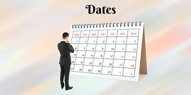Dates des enseignements