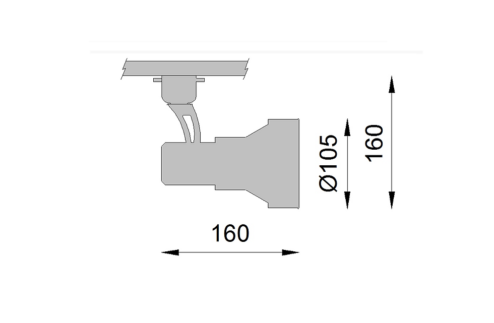 Miniatura: SPOT THOR PAR30 - TRILHO