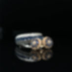SAPPHIRE RING AND STUD EARRINGS