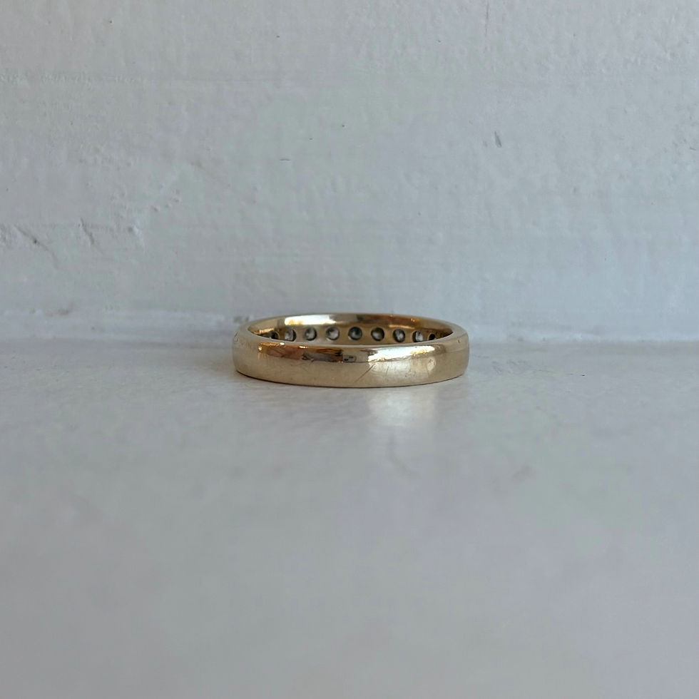 Thumbnail: 14K CHANNEL SET DIAMOND BAND