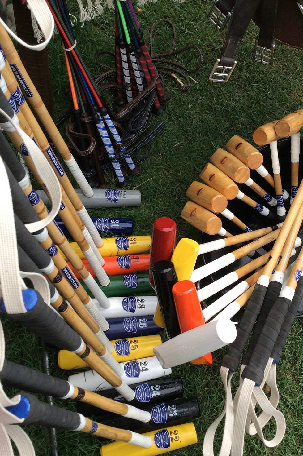Thumbnail: Polo mallets, Polo boots, Polo helmet, Polo saddles, Polo bridles, Polo gloves, Customize products for polo, Polo equipment,