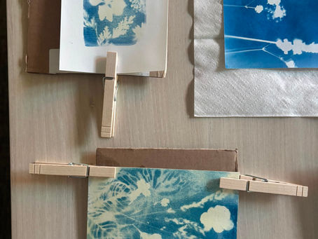 Ateliers de cyanotype