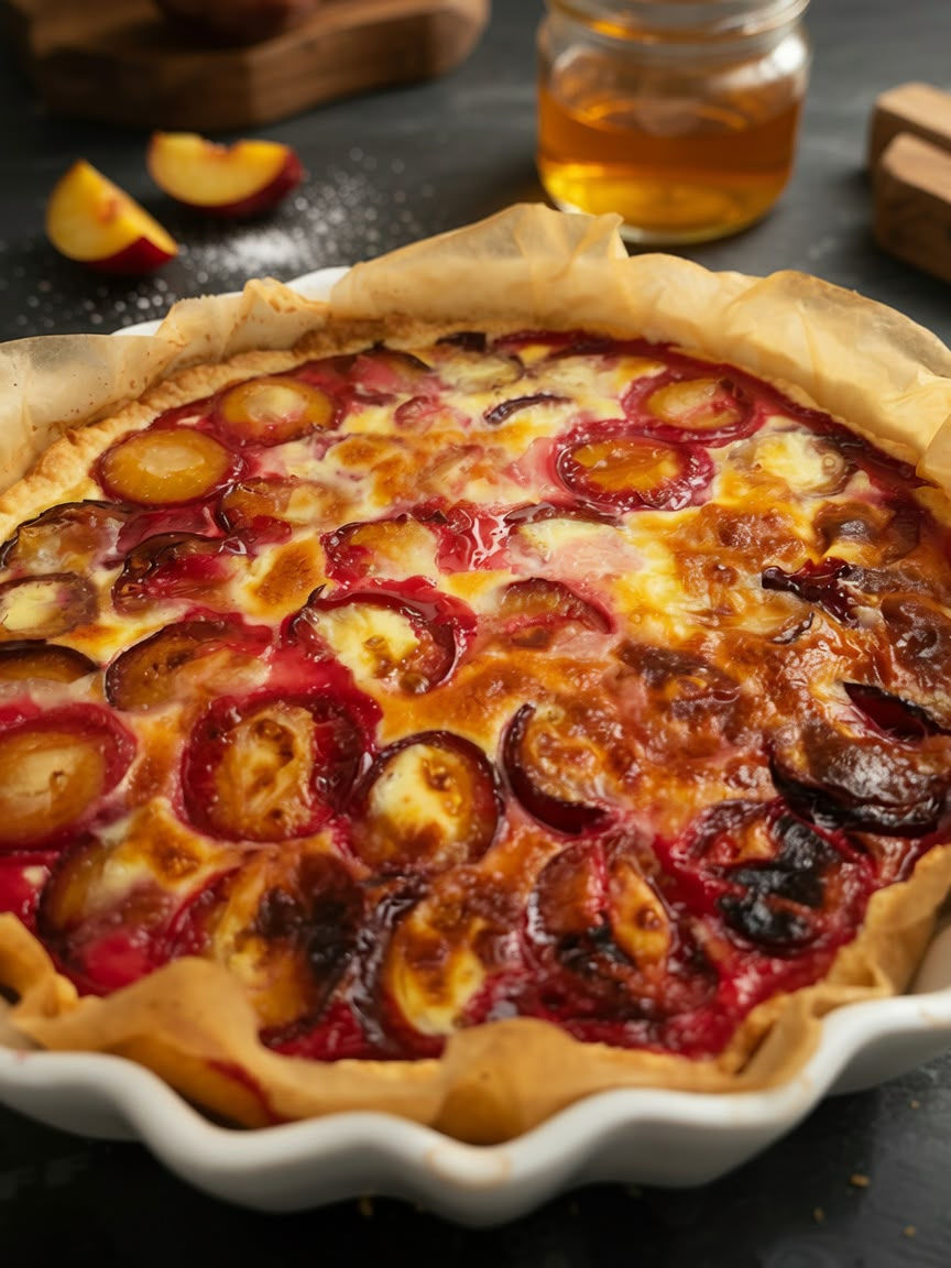 Tarte aux quetsches