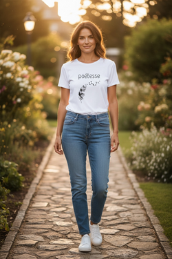 T-shirt "Poétesse"