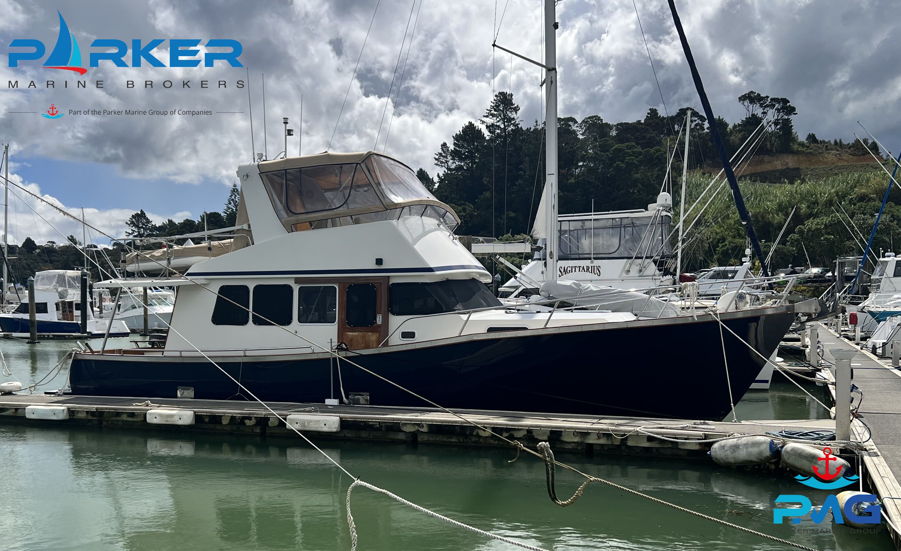 2001 Bruce Roberts Wavecrusher - Trawler Style