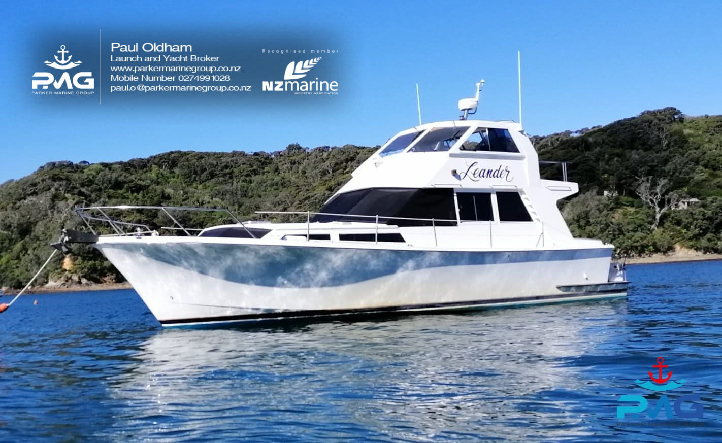 1994 Lidgard Enclosed Flybridge