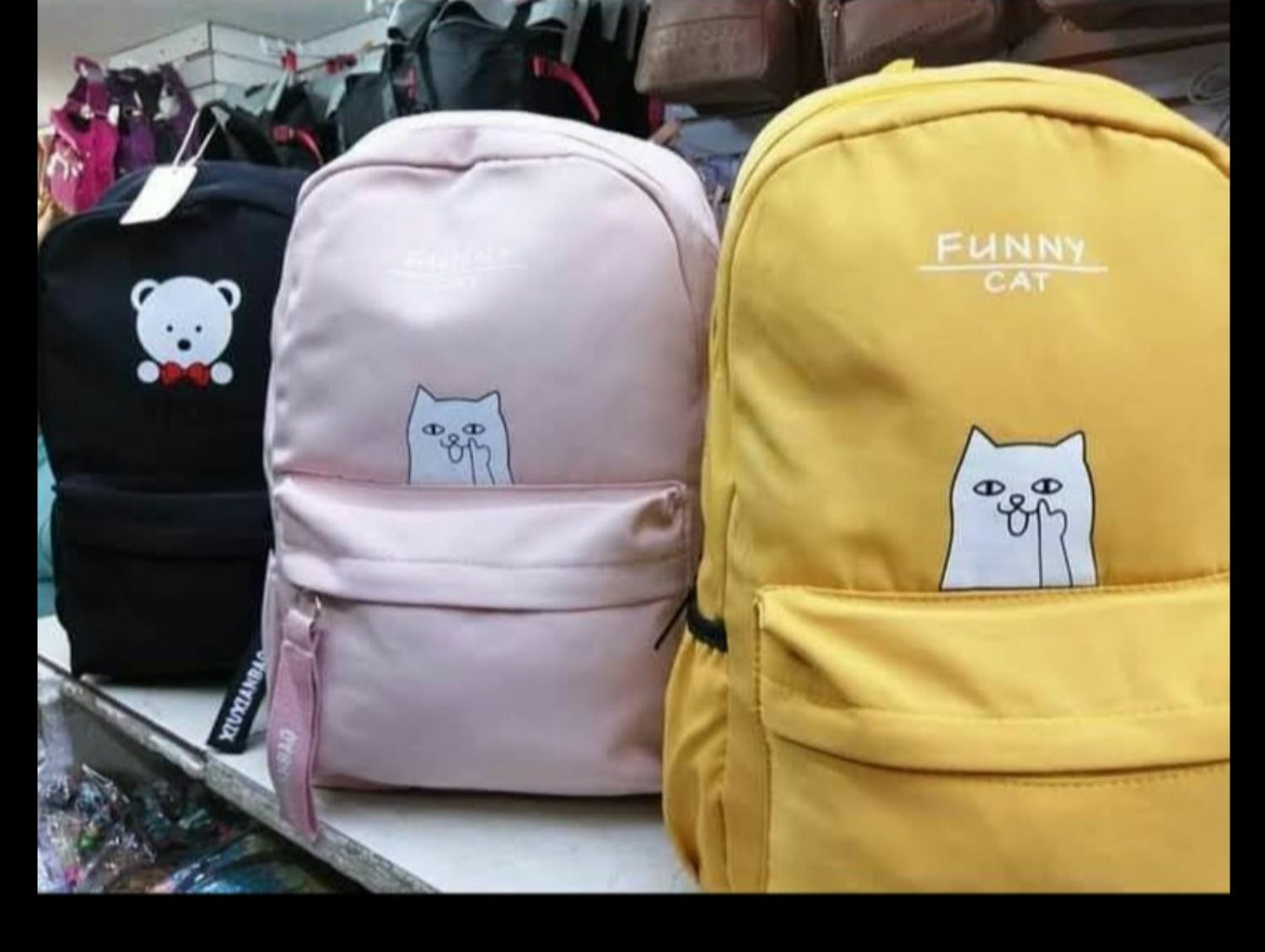 Mochila de lona 