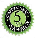 5-Year Warranty