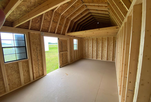 10x20 Side Lofted Barn