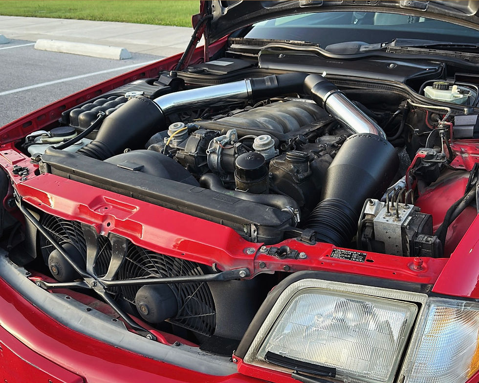 Miniaturbild: 1990-98 Mercedes SL500 M119 High Flow Kaltlufteinlass R129