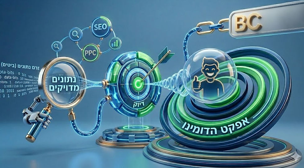 קידום ממון בגוגל - מילת מפתח מדויקת ← מודעה ממוקדת ← דף נחיתה ספציפי.