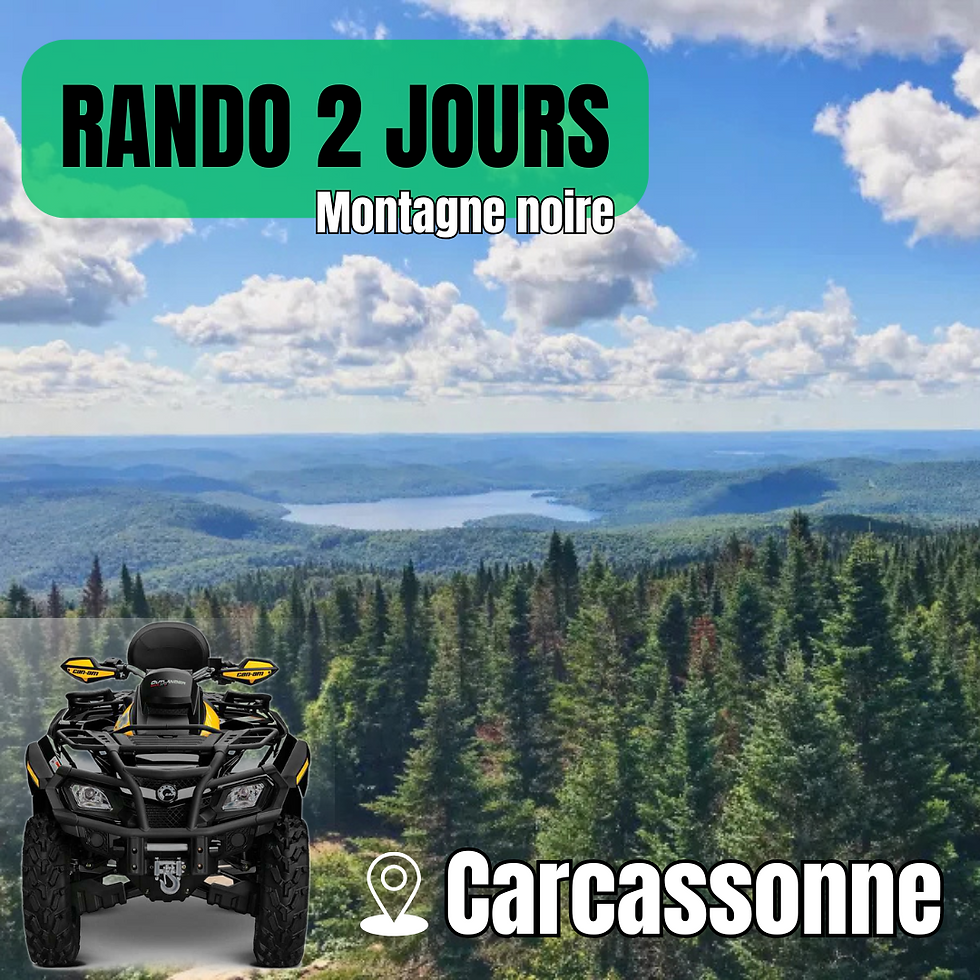 Randonnées quad 2 jours