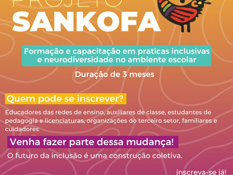 Projeto Sankofa - Inscrições