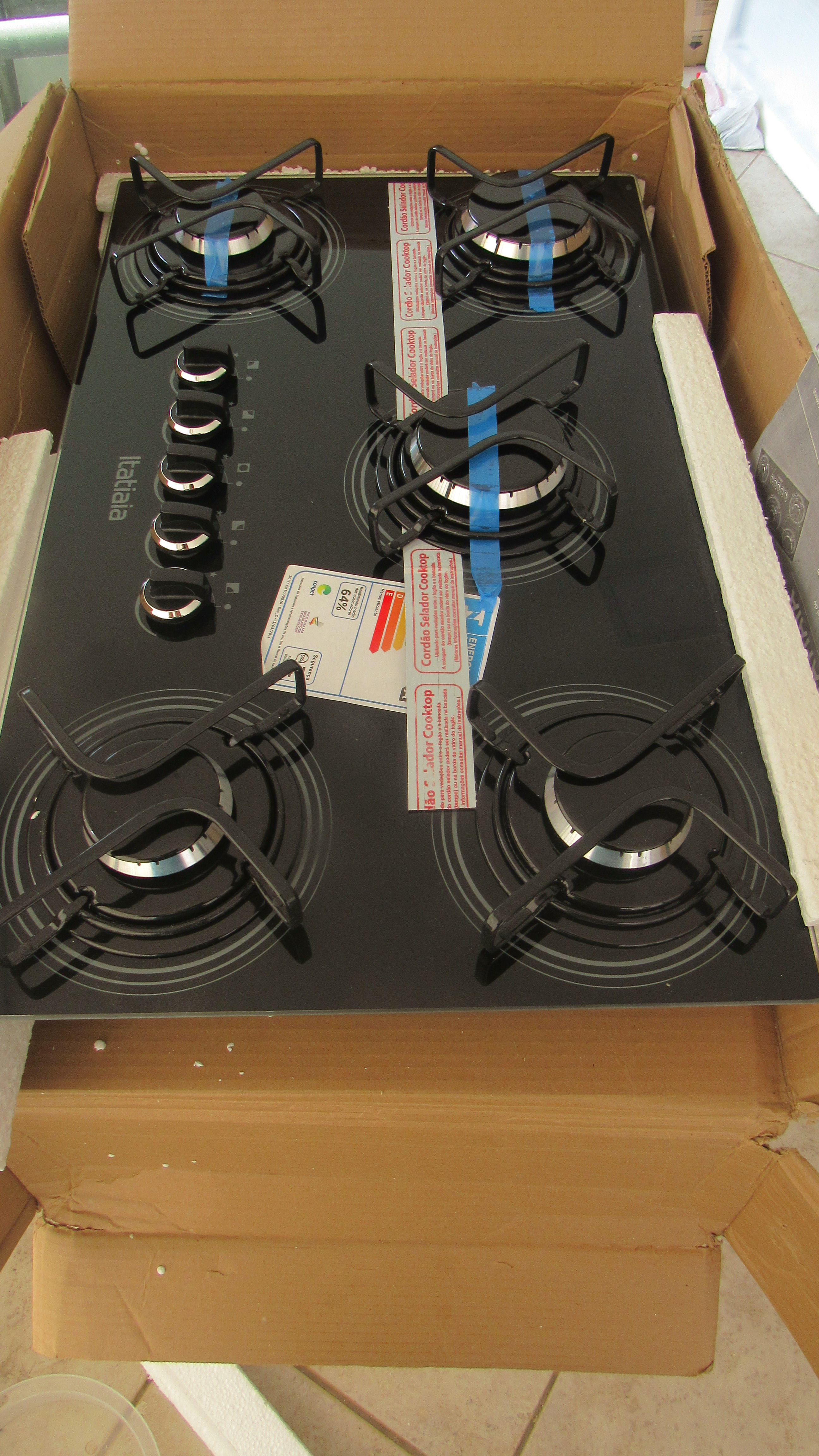 Cooktop Itatiaia NG 5Q 5 Bocas Acendimento Automático