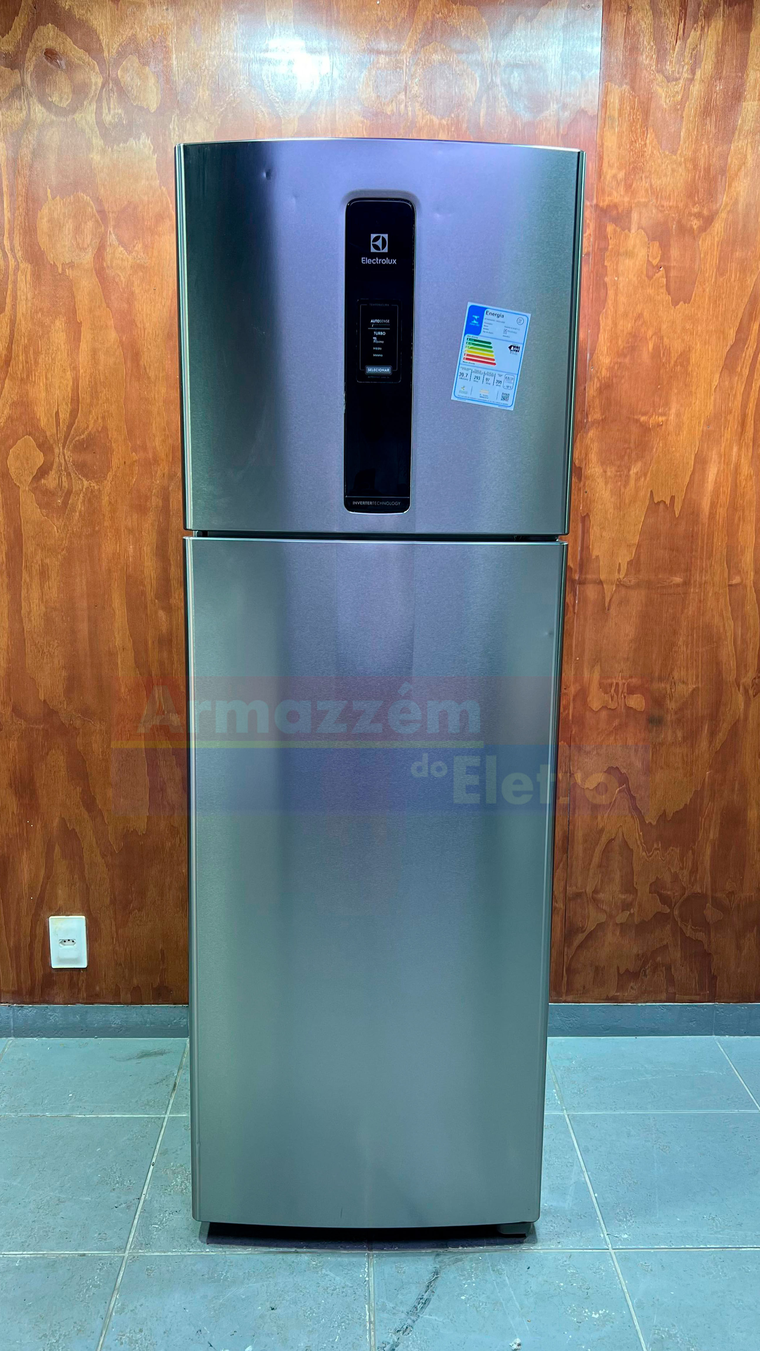 Refrigerador Electrolux Duplex Frost Free Inverter 390LL -220v