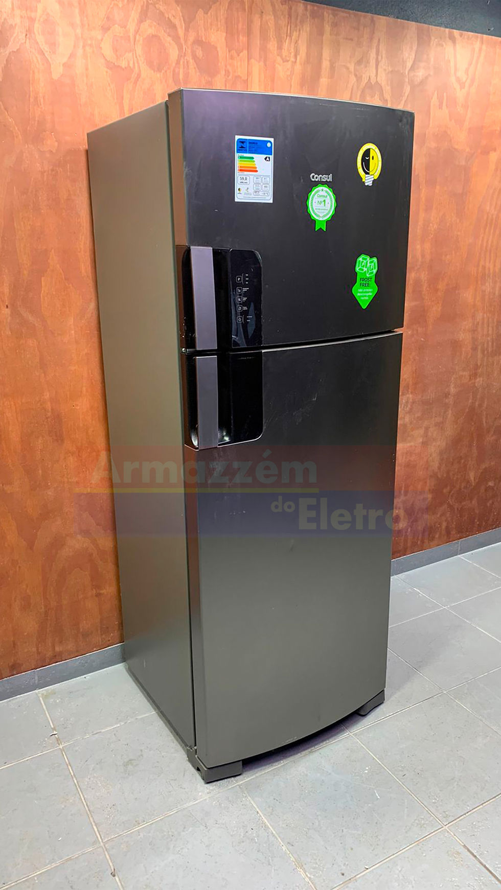 Miniatura: Geladeira Consul CRM56HK Frost Free Duplex 450 Litros Inox(127V)