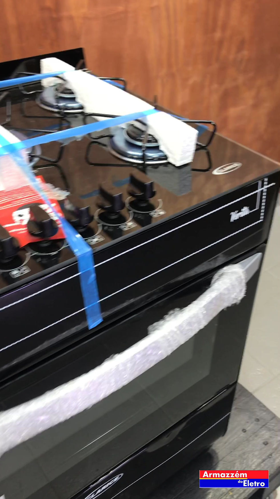 Miniatura: Fogão de Piso Clarice Veritá 5 Bocas Acendimento Automático