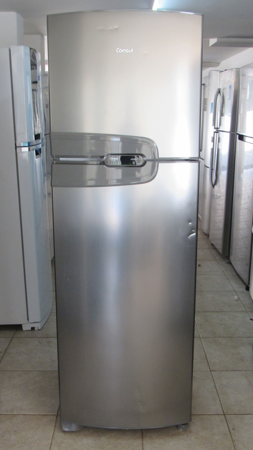 Miniatura: Geladeira Consul CRM43HK Frost Free Duplex 386 Litros Inox