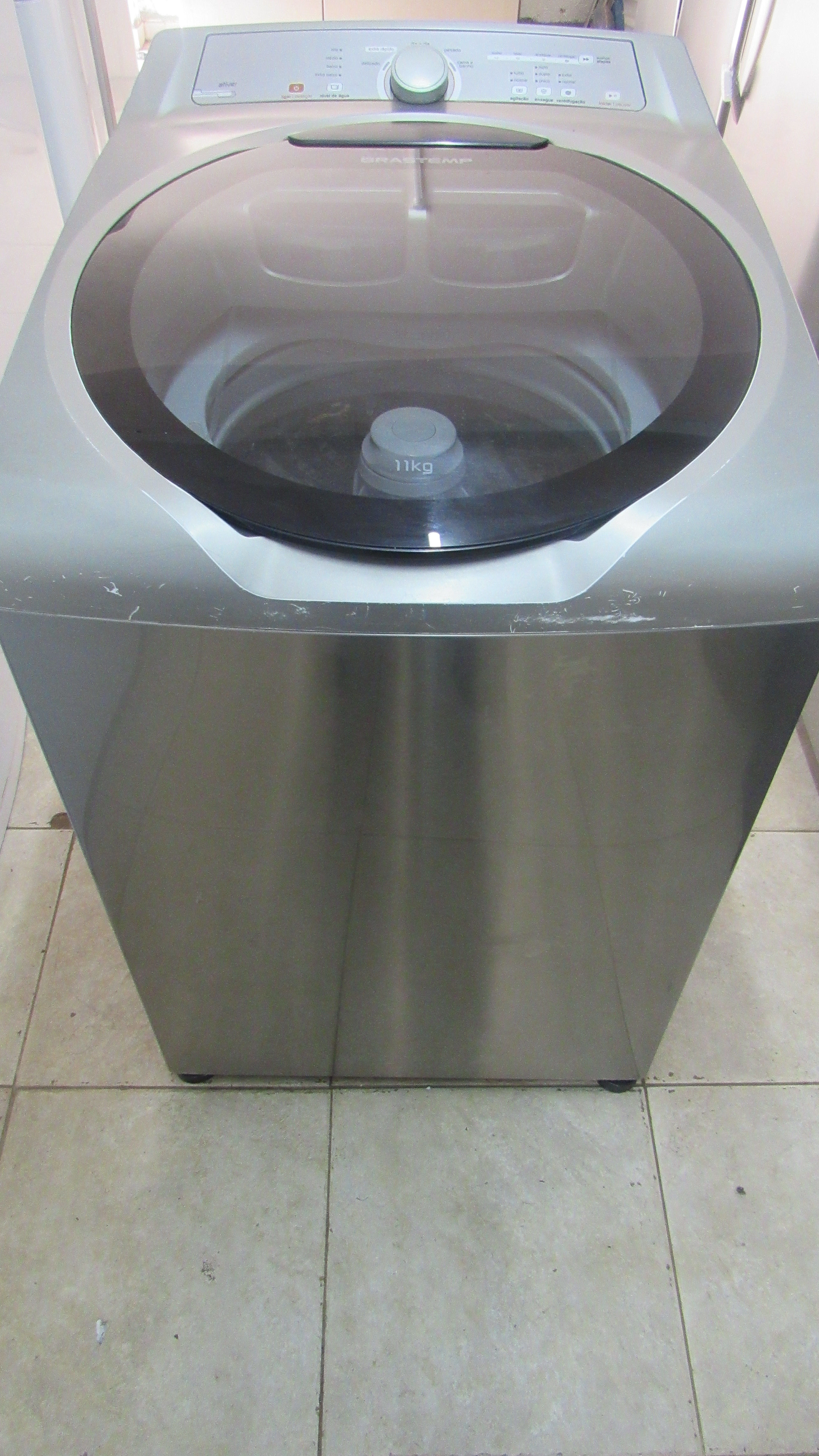 ºLavadora Brastemp 11kg Ative! BWG11AR Inox