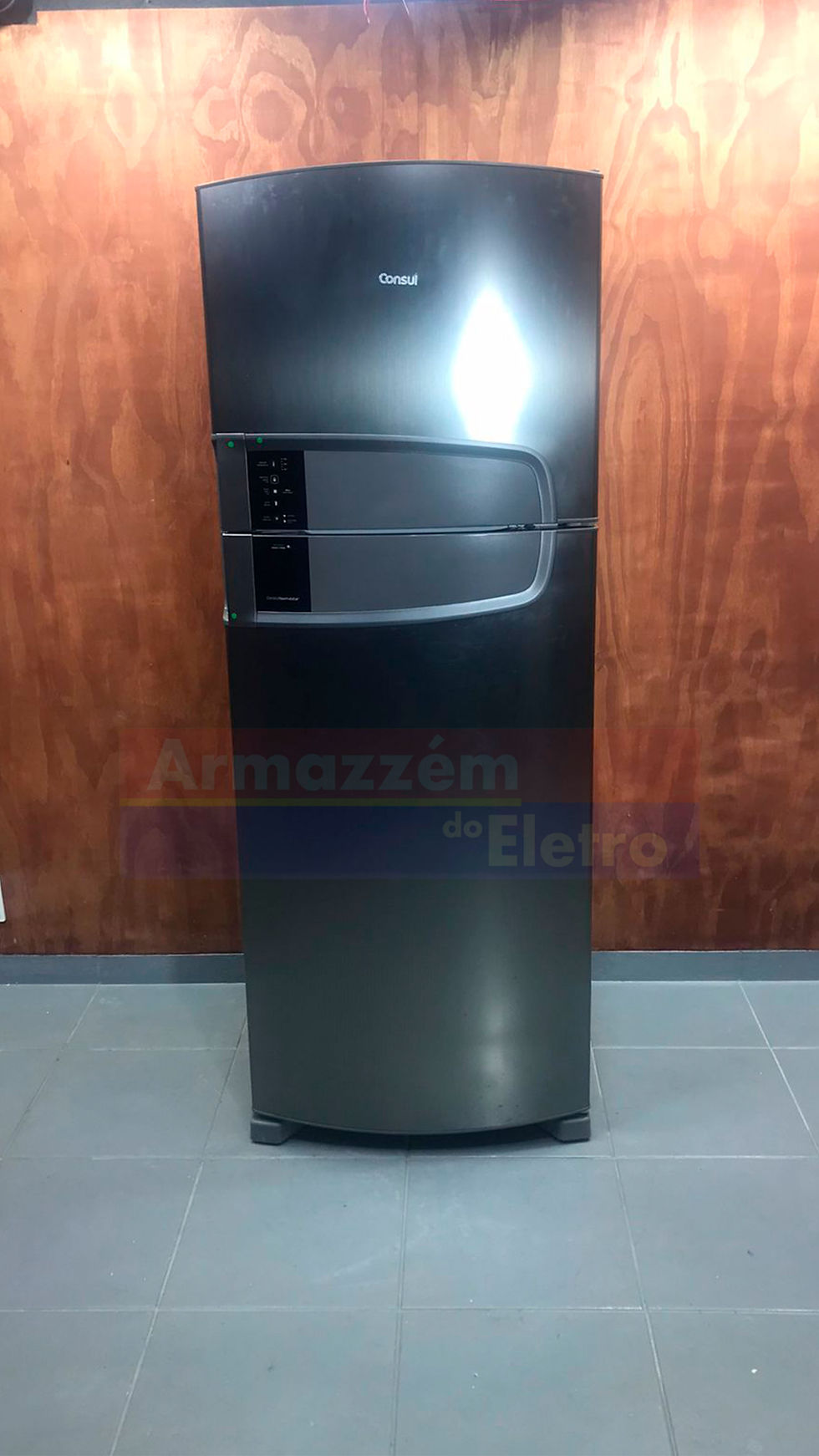 Geladeira Consul CRM55AK Frost Free Duplex 437L Inox (127V)