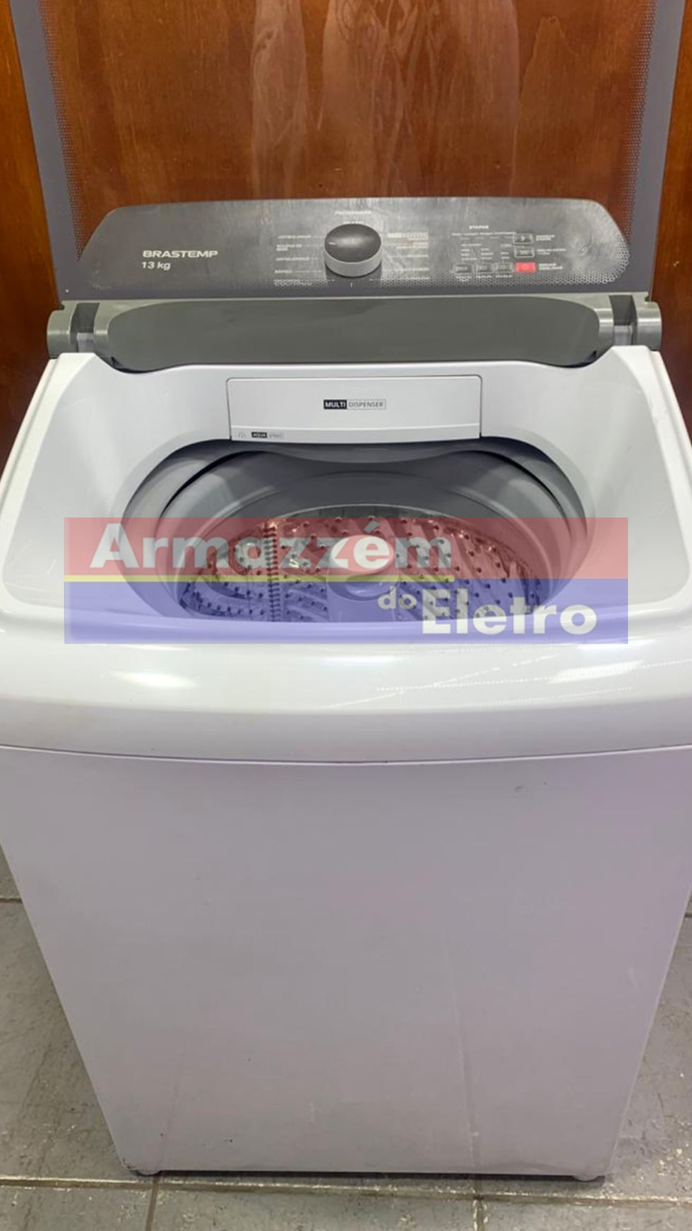 Miniatura: Lavadora de Roupas Brastemp 13kg Cesto Inox- 127v