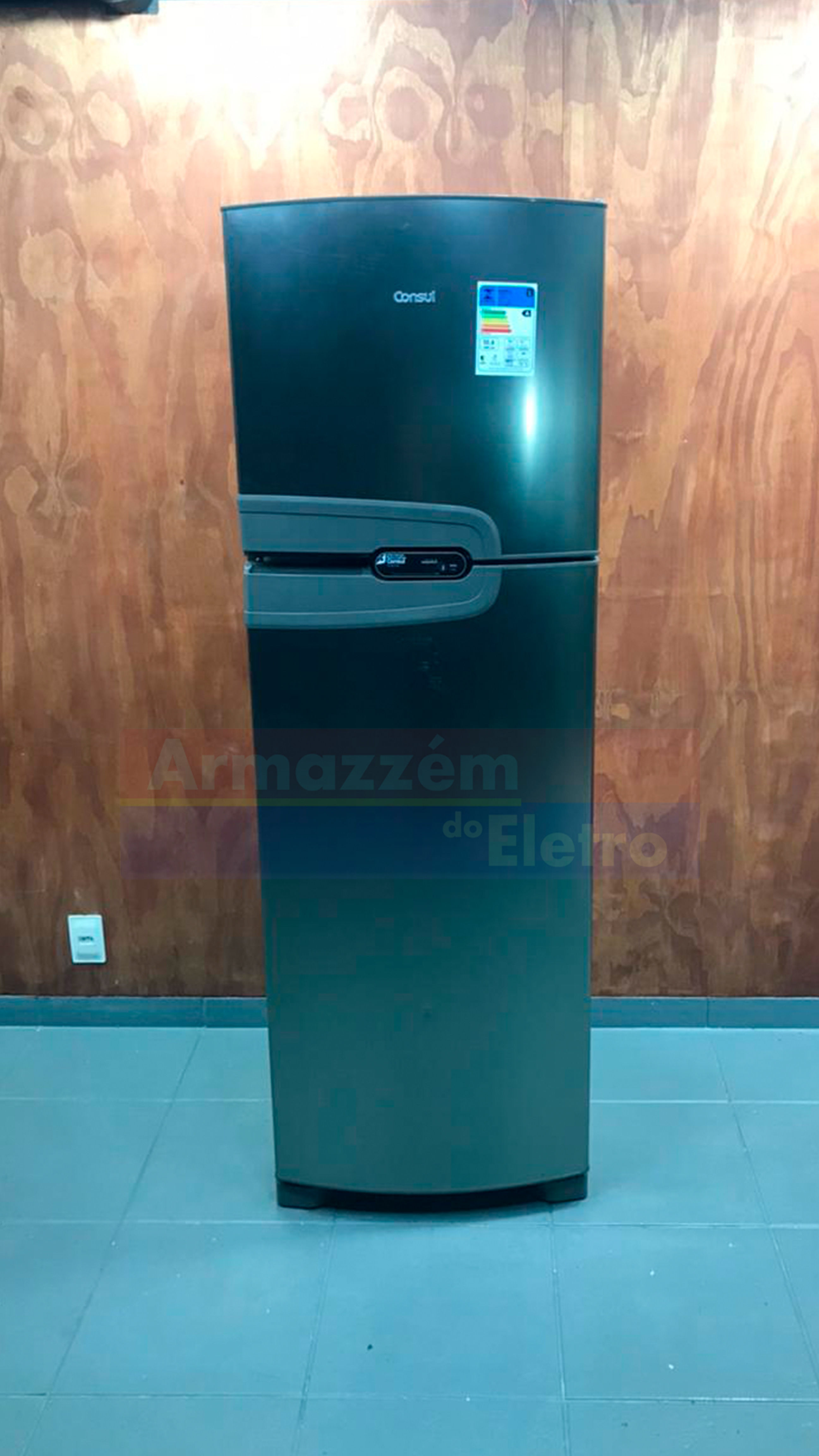 Geladeira Consul CRM43NK Frost Free Duplex 386 Litros Inox (220V)