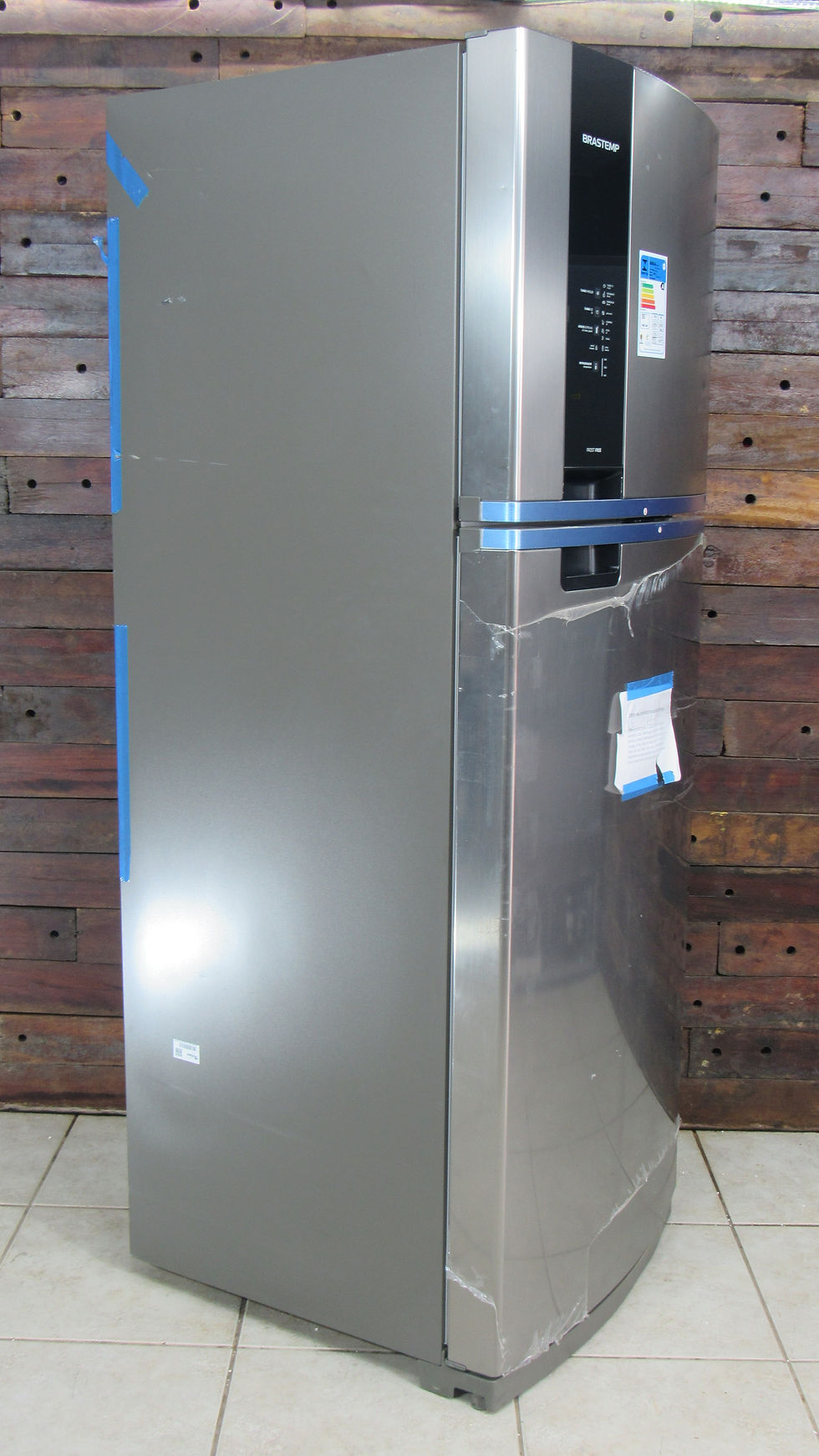 Miniatura: Geladeira Brastemp BRM56AK Frost Free Duplex 462 Litros Inox