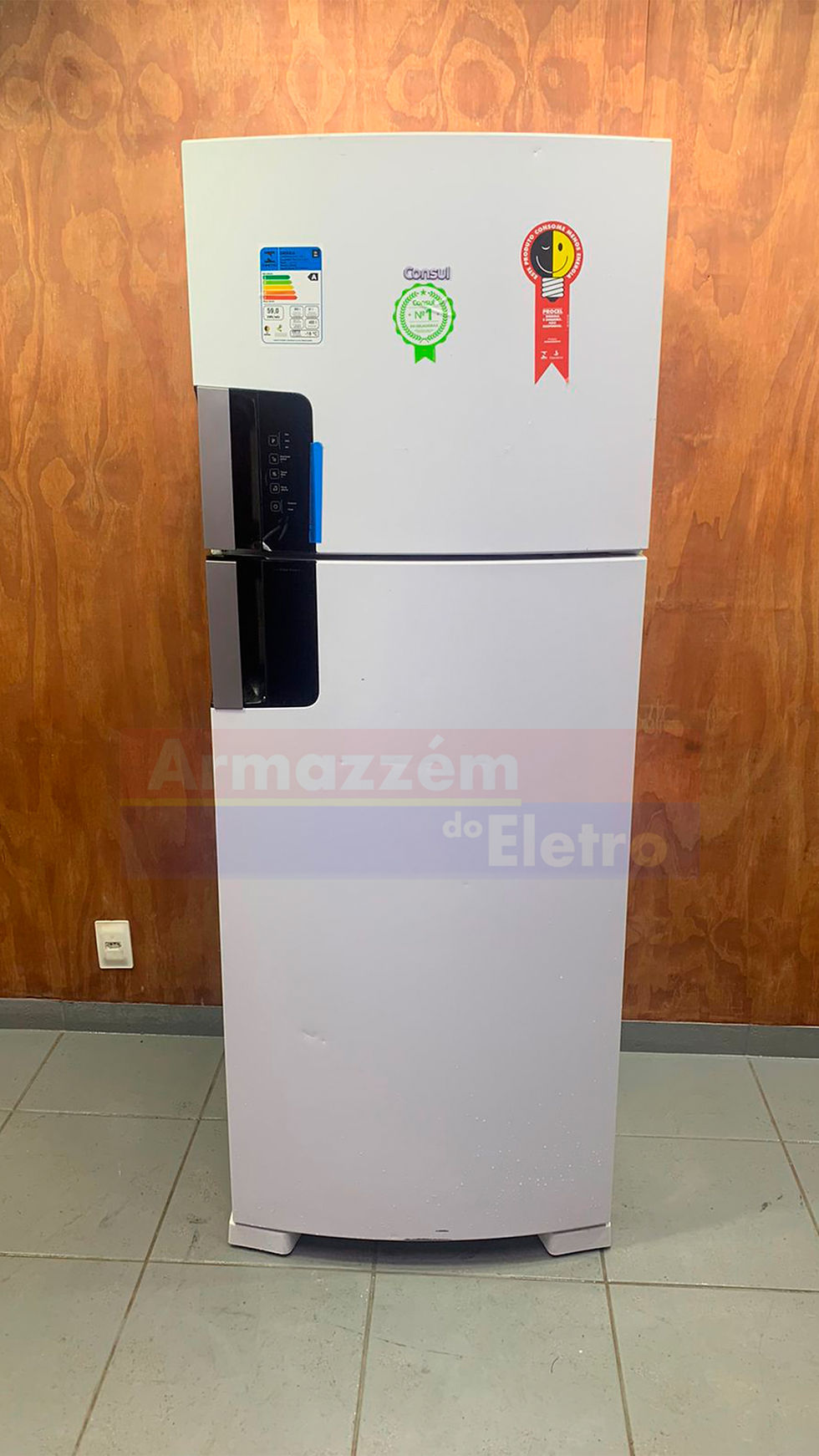 Refrigerador Consul Frost Free Duplex 450 litros CRM56HB branco (127v)