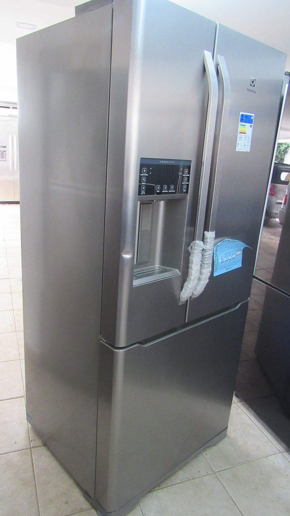 Miniatura: Geladeira Electrolux DM85X Frost Free French Door Inverse 538 Litros Inox