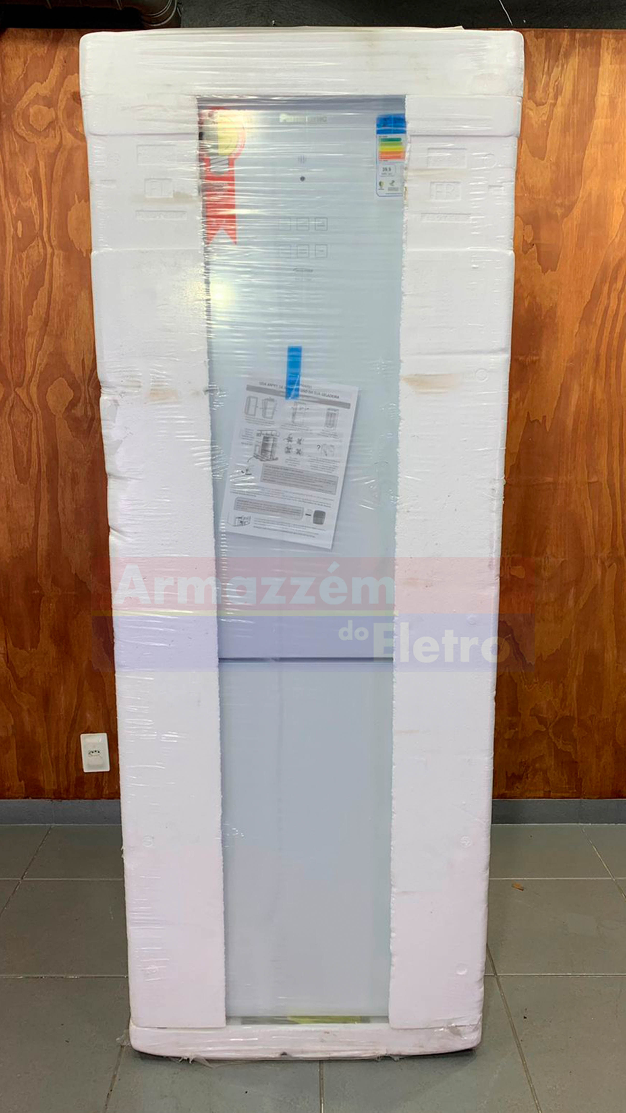 Geladeira Panasonic NR-BB53GV3 Inverse 425 Litros Econavi White Glass (127v)