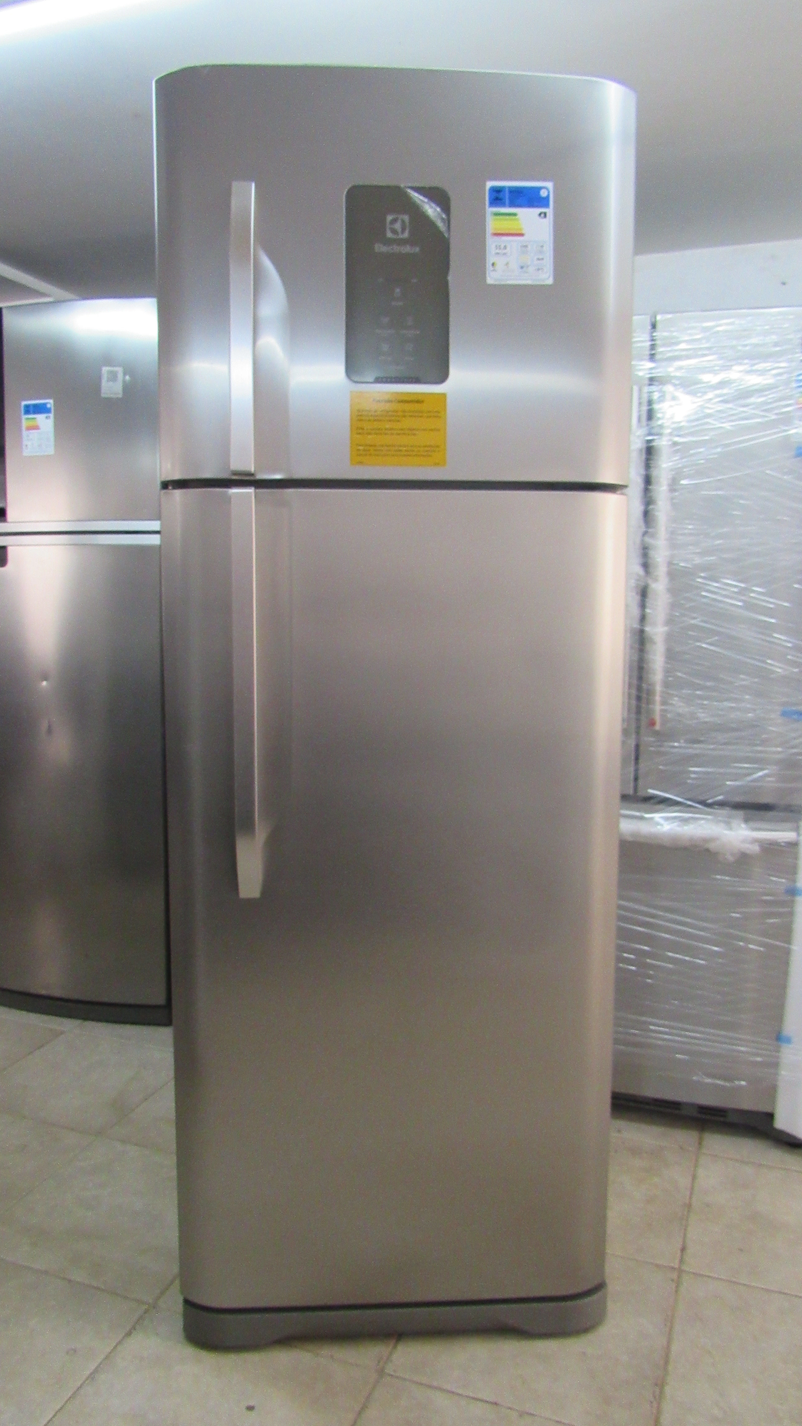 Refrigerador Electrolux TF52X Frost Free Duplex 464 Litros Inox