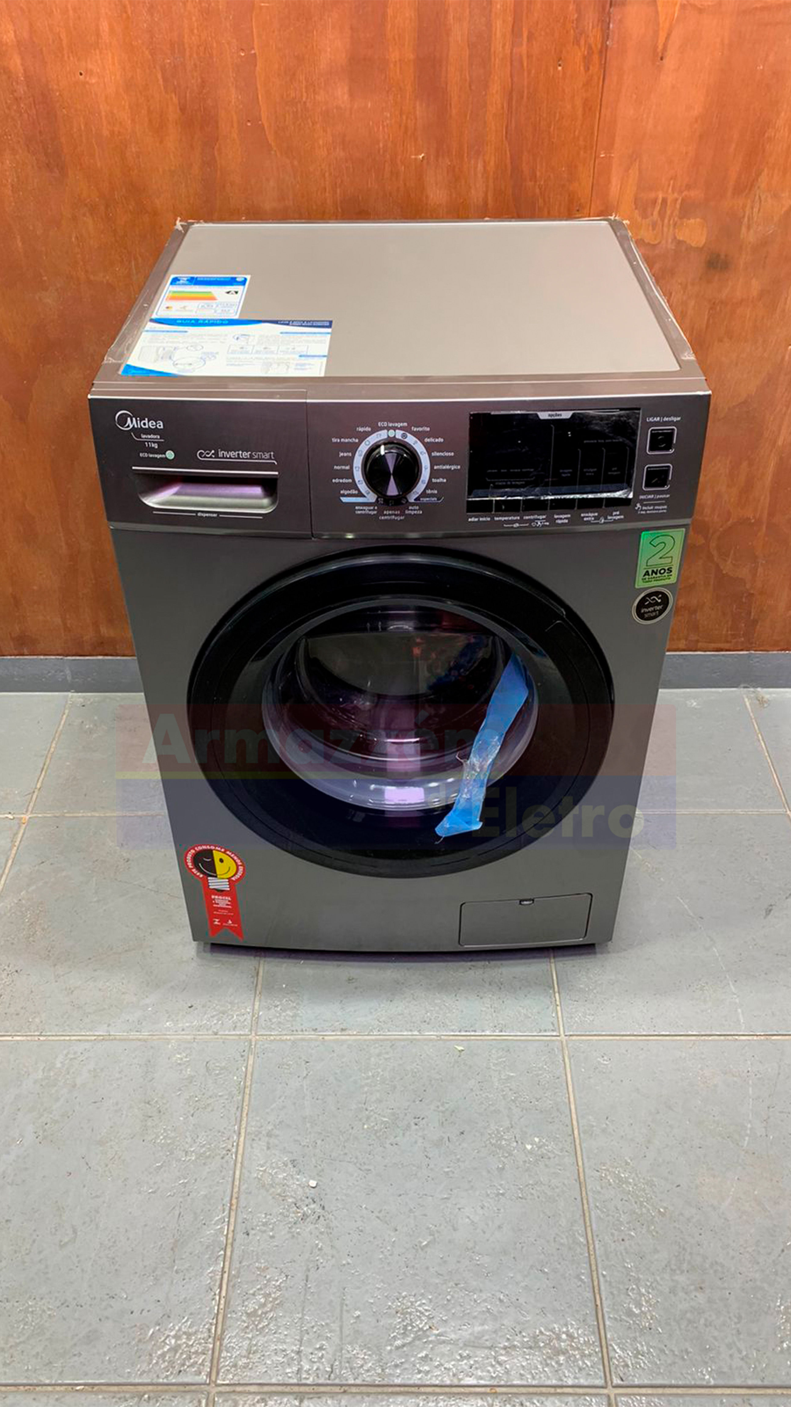 Lavadora Midea 11kg Storm Wash LFA11X (220Volts)