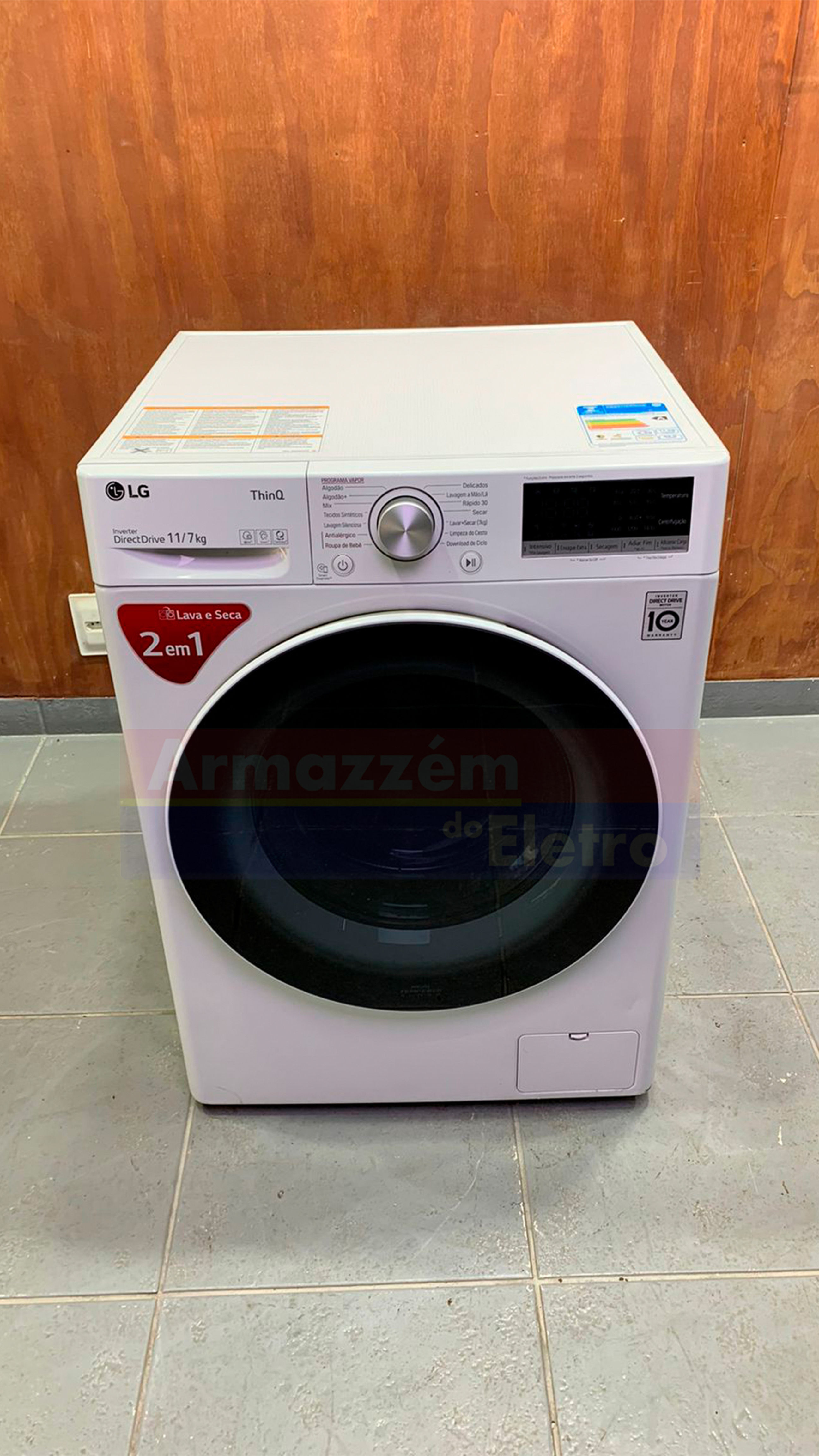 Lava e Seca LG 11kg Vivace VC4 CV50 (220V).