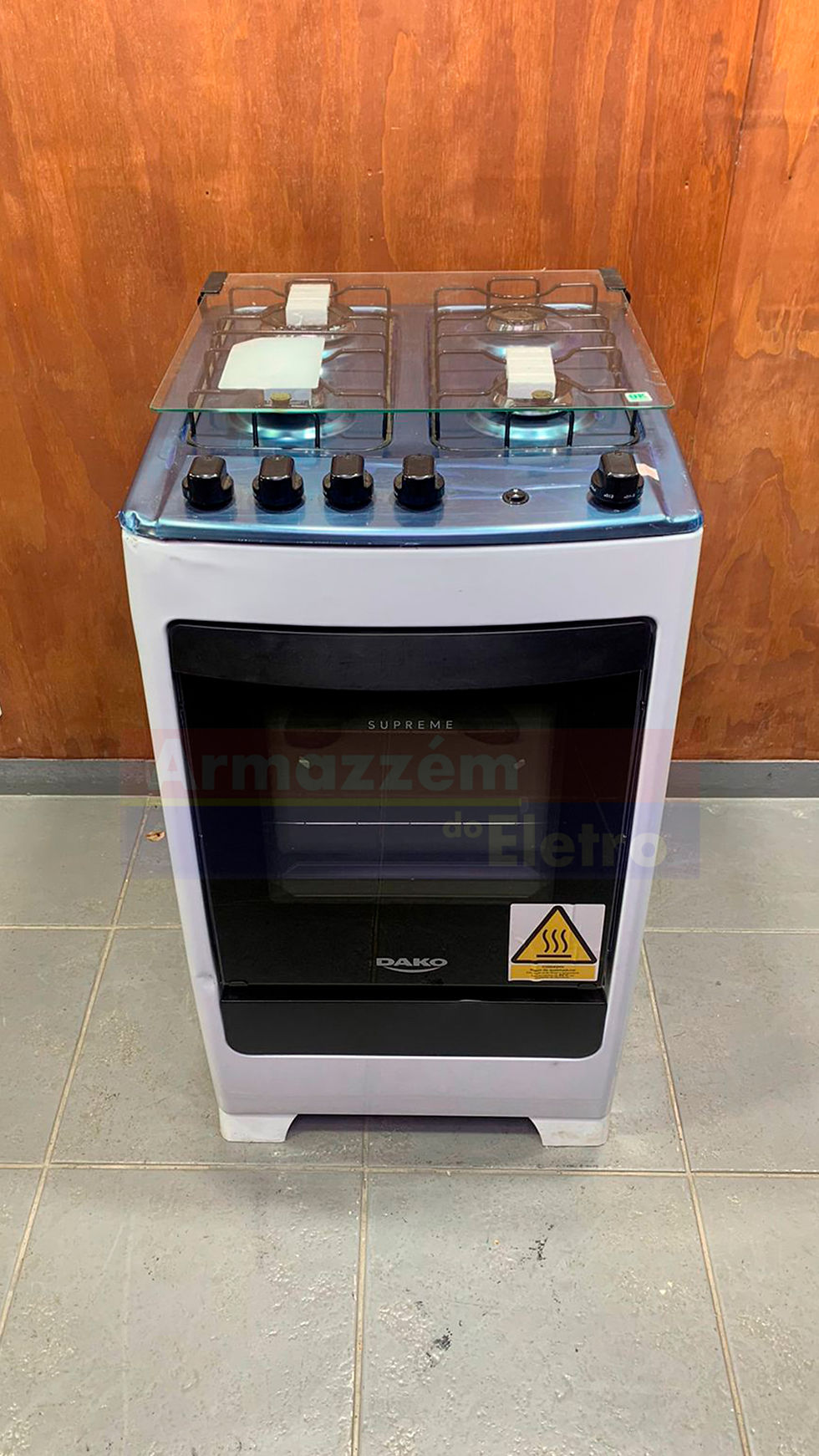 Miniatura: Fogão de Piso Dako Supreme 4 Bocas Acendimento Automático