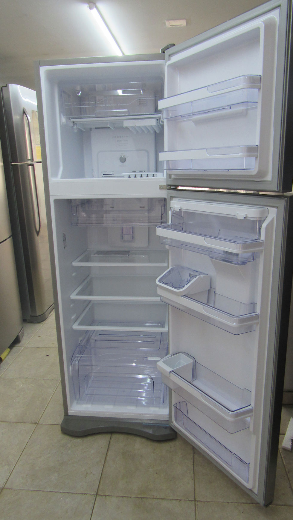 Miniatura: Refrigerador Electrolux DW42X Frost Free Duplex 382 Litros Painel Blue Touch