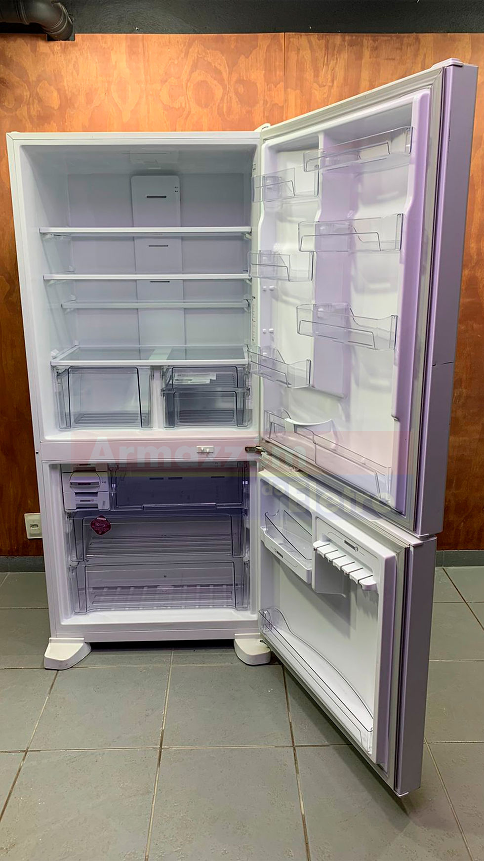 Miniatura: Geladeira Brastemp modelo BRE80AB Frost Free Inverse 573L - 220v
