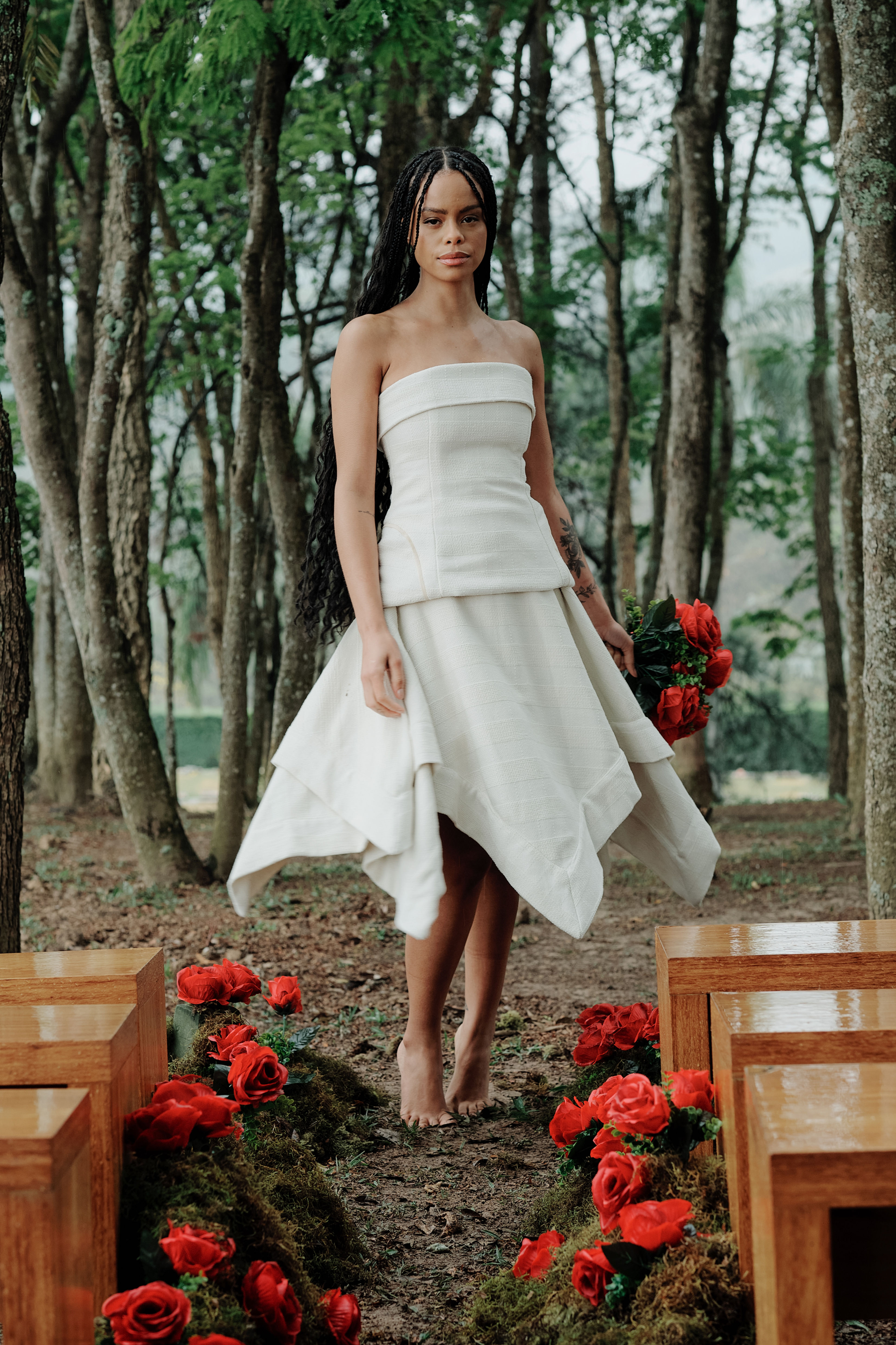 Corset Anquinha Off White