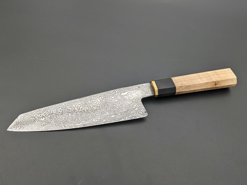 Handgeschmiedetes Damastmesser Küchenmesser