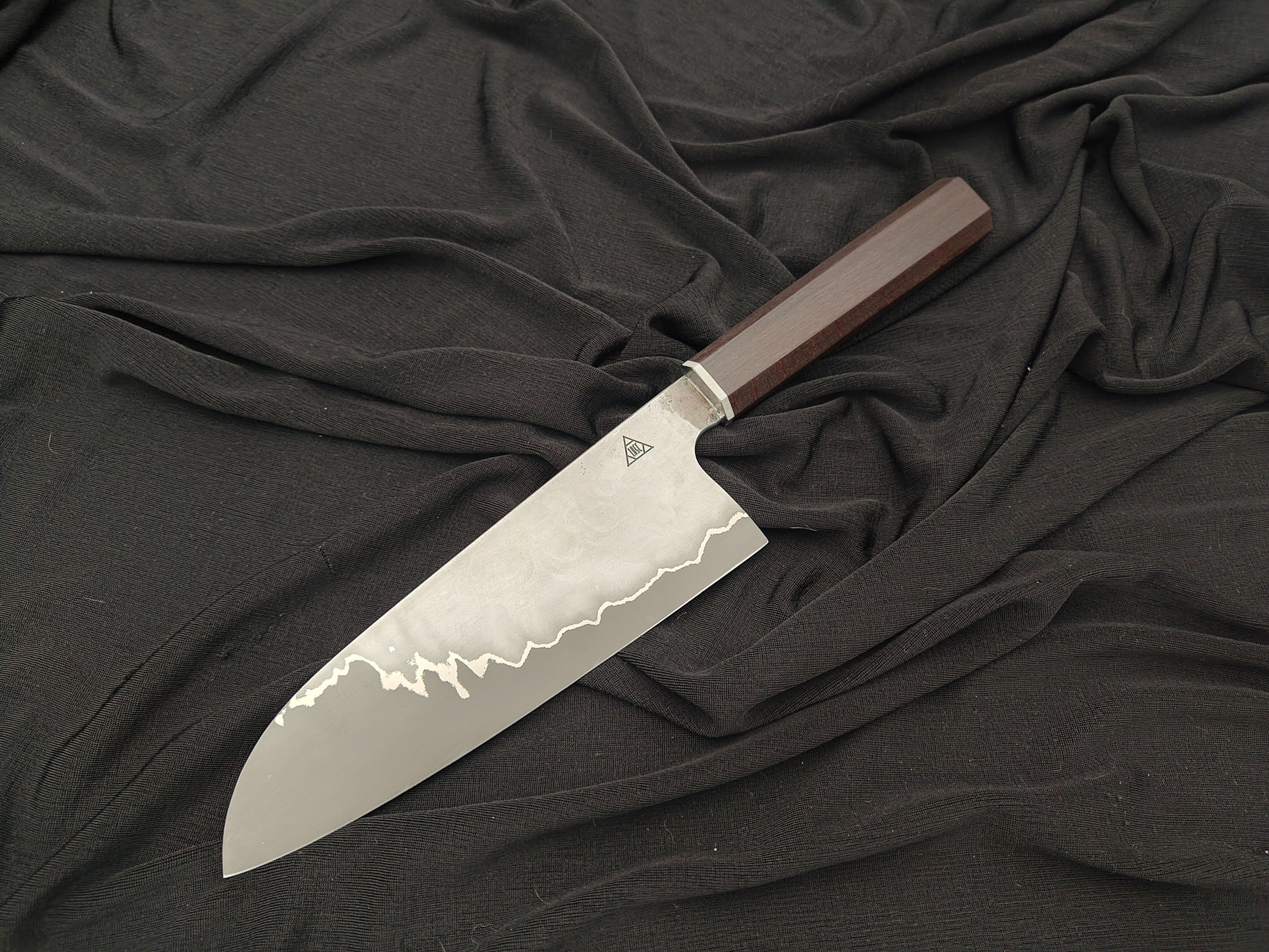 Handgeschmiedetes Küchenmesser | Santoku 185mm