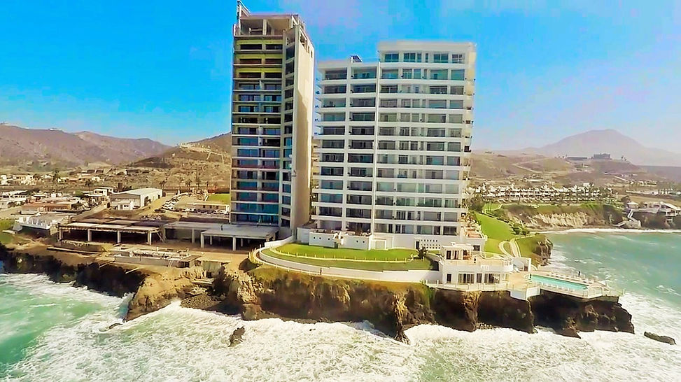 Sea Houz condos in the coast of Baja.