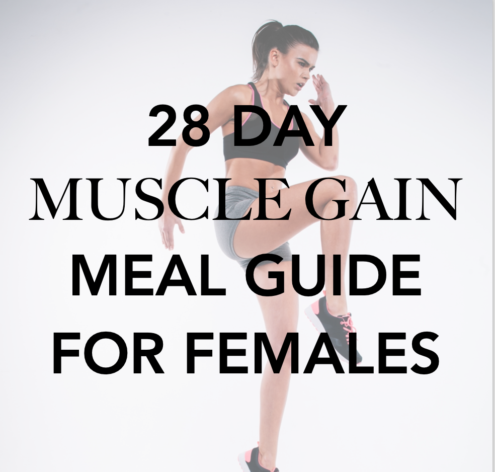 Female Muscle Gain Recipe Ebook 28 Day