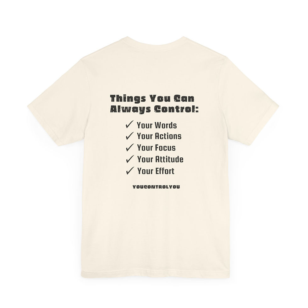 Thumbnail: You Control You Short Sleeve Tee