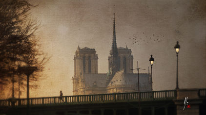 懐念巴黎聖母院消失的尖塔 The lost spire of Notre Dame de Paris