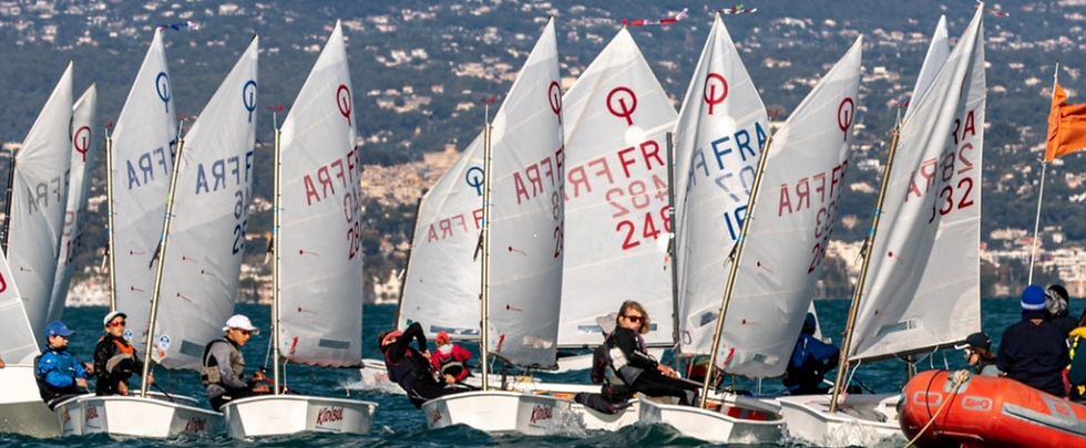 Finale Départementale criterium Optimist 83