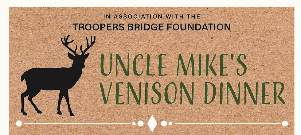 Uncle Mike's Venison Dinner