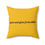 Thumbnail: Spun Polyester Square Pillow