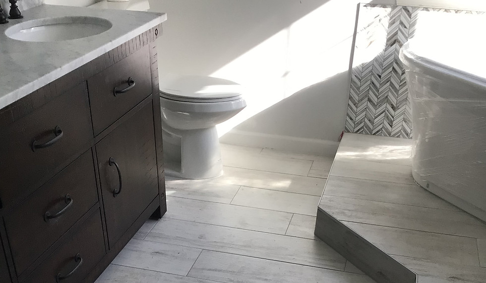 Bathroom remodel