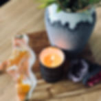 Hand Poured Soy Candle Japanese Honeysuckle Scent Geelong Victoria Australia