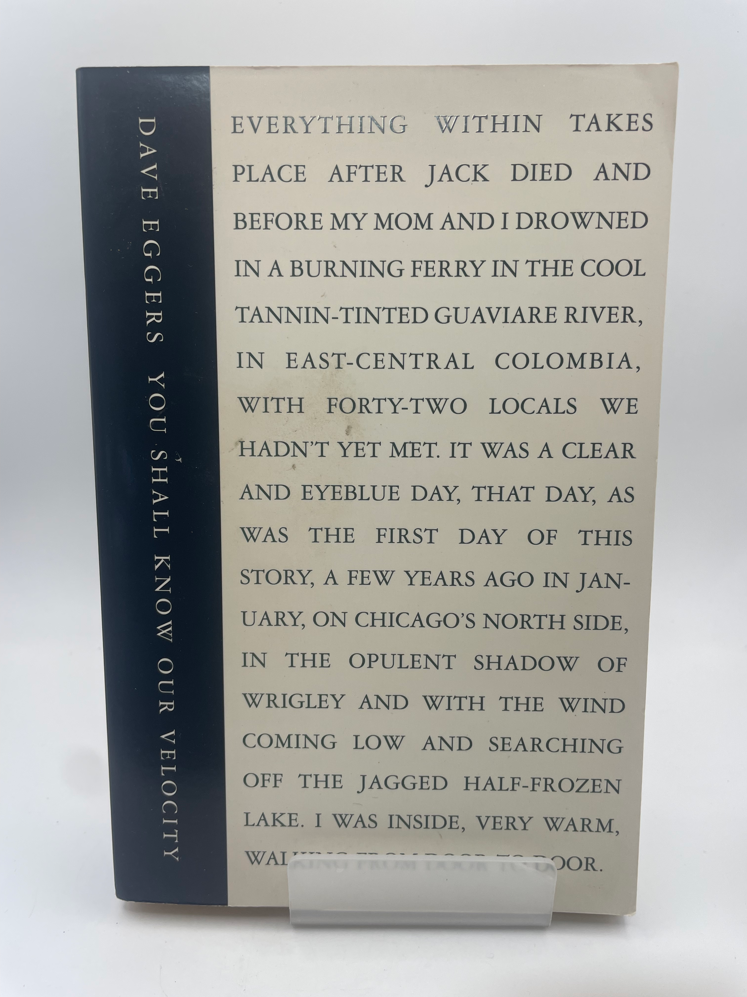 You Shall Know Our Velocity - Dave Eggers